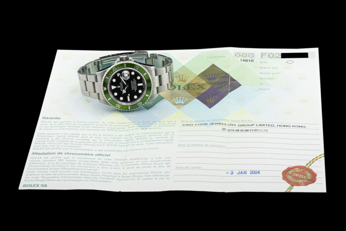 ROLEX SUBMARINER 16610LV FAT/FLAT FOUR - immagine 9