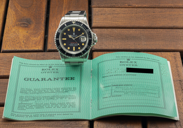 ROLEX SUBMARINER DATE 1680 RED WRITE TOP CONDITION - immagine 14