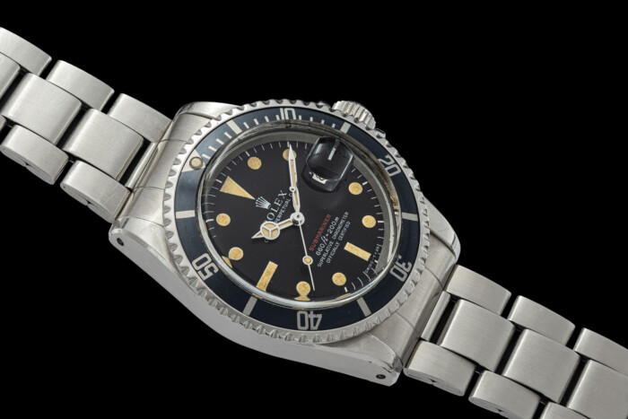 ROLEX SUBMARINER DATE 1680 RED WRITE TOP CONDITION - immagine 4