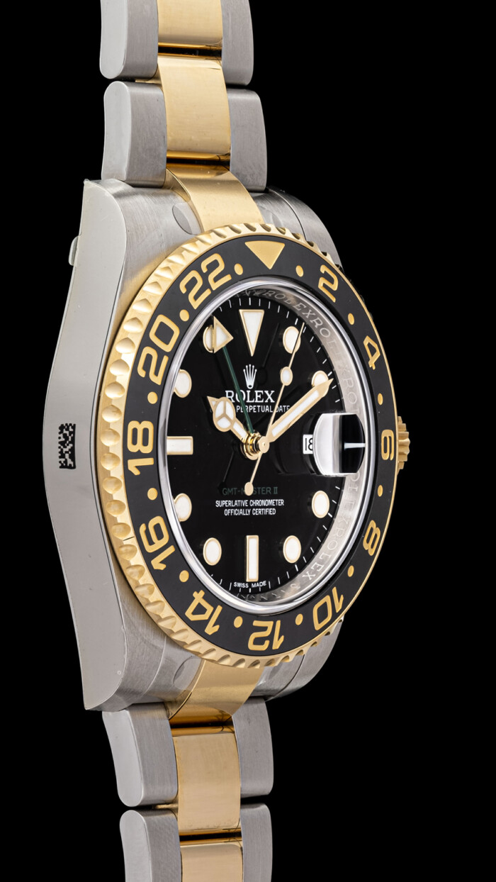ROLEX GMT-MASTER II 116713LN NUOVO CON PELLICOLE GARANZIA ITALIANA - immagine 4