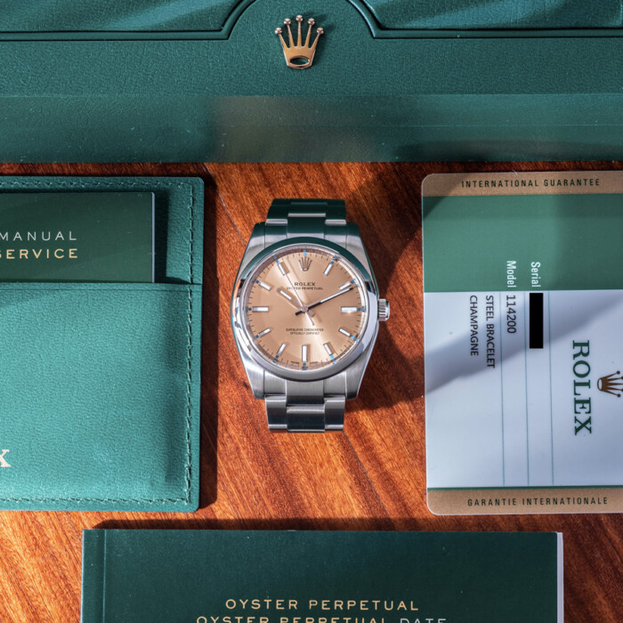 ROLEX OYSTER PERPETUAL 114200 FULL SET GARANZIA ITALIANA