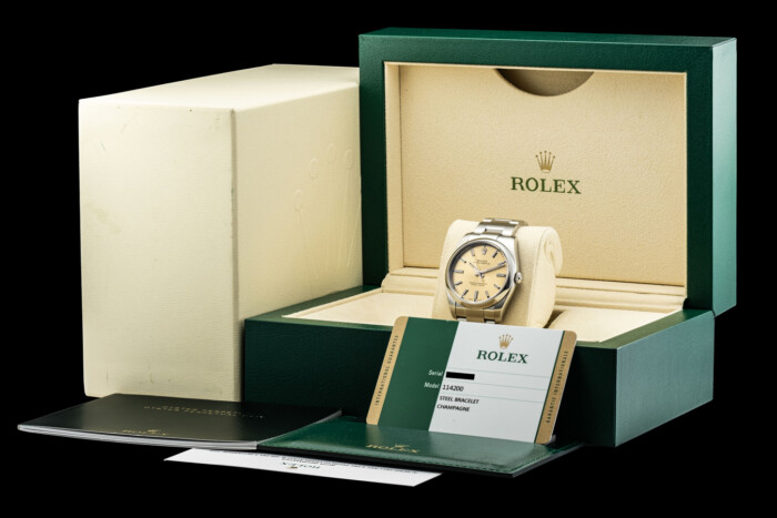 ROLEX OYSTER PERPETUAL 114200 FULL SET GARANZIA ITALIANA - immagine 7