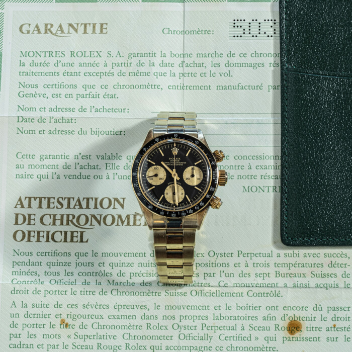 ROLEX DAYTONA 6263 14KT CON GARANZIA