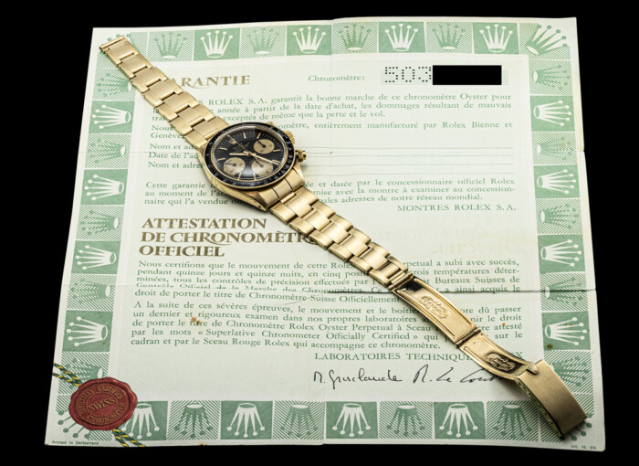 ROLEX DAYTONA 6263 14KT CON GARANZIA - immagine 12