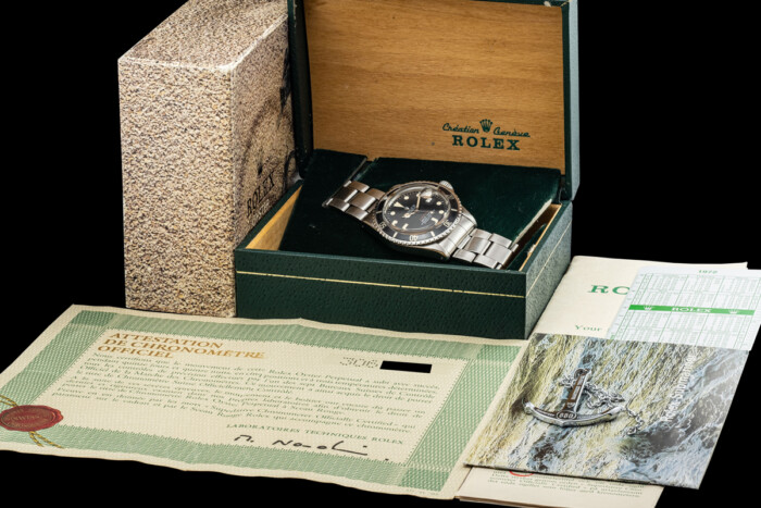 ROLEX SUBMARINER DATE 1680 SCRITTA ROSSA 1972 FULL SET - immagine 13