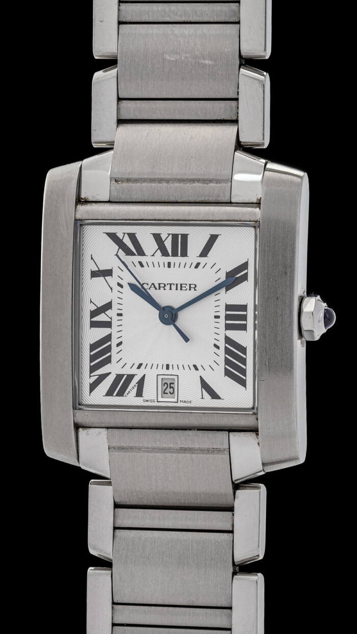 CARTIER TANK FRANCAISE 2302 CON GARANZIA ITALIANA - immagine 2