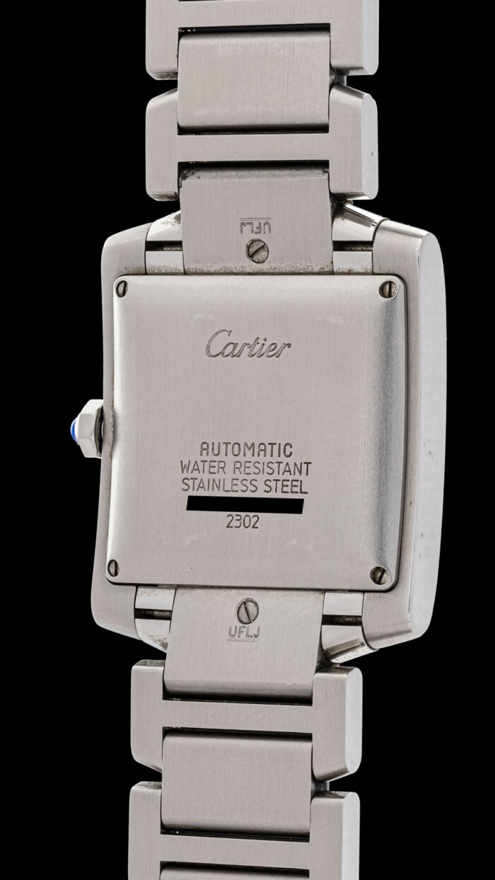 CARTIER TANK FRANCAISE 2302 CON GARANZIA ITALIANA - immagine 7