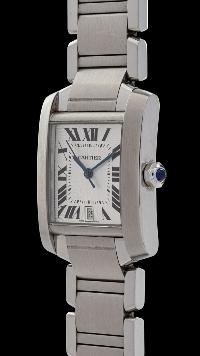 CARTIER TANK FRANCAISE 2302 CON GARANZIA ITALIANA - immagine 3