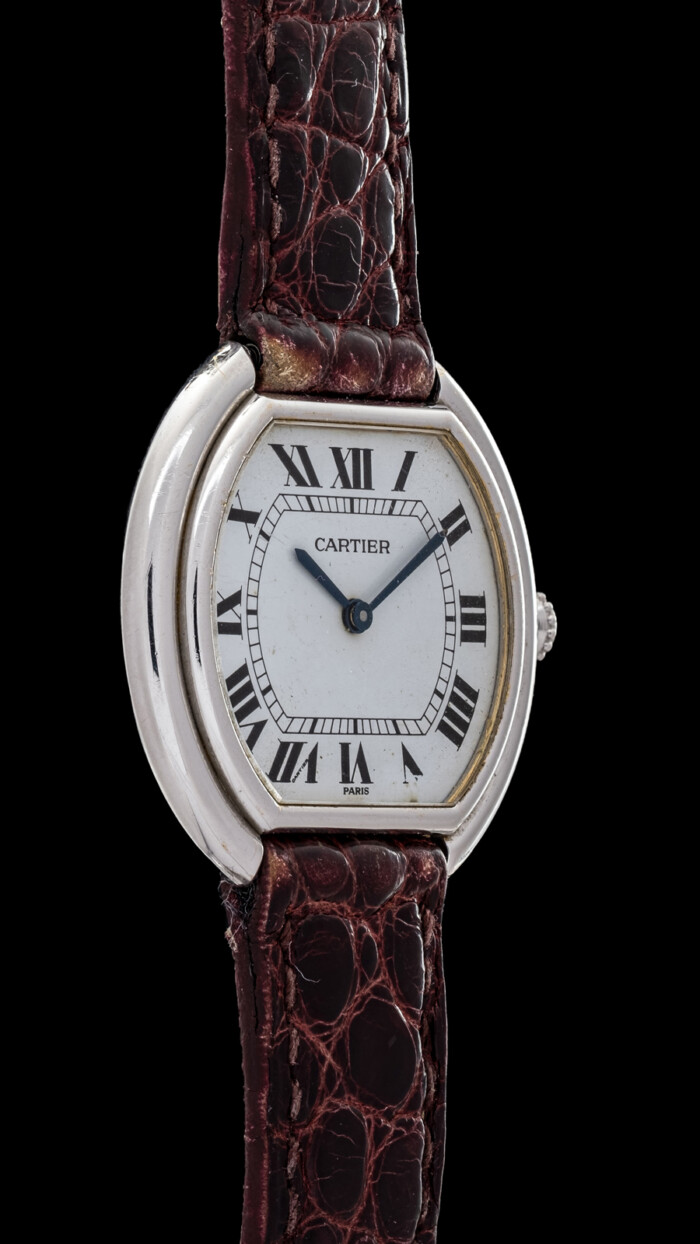 CARTIER ELLIPSE 78209 WHITE GOLD - immagine 4