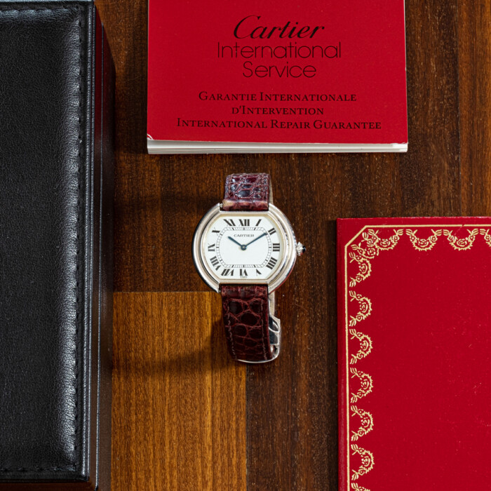 CARTIER ELLIPSE 78209 WHITE GOLD