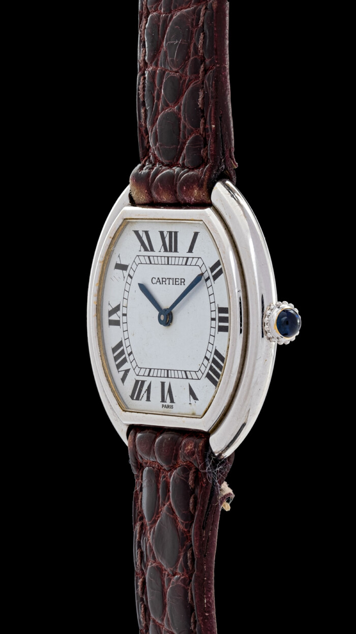 CARTIER ELLIPSE 78209 WHITE GOLD - immagine 3