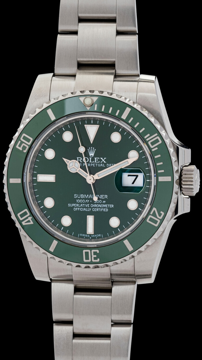 ROLEX SUBMARINER 116610LV HULK GARANZIA ITALIANA - immagine 2