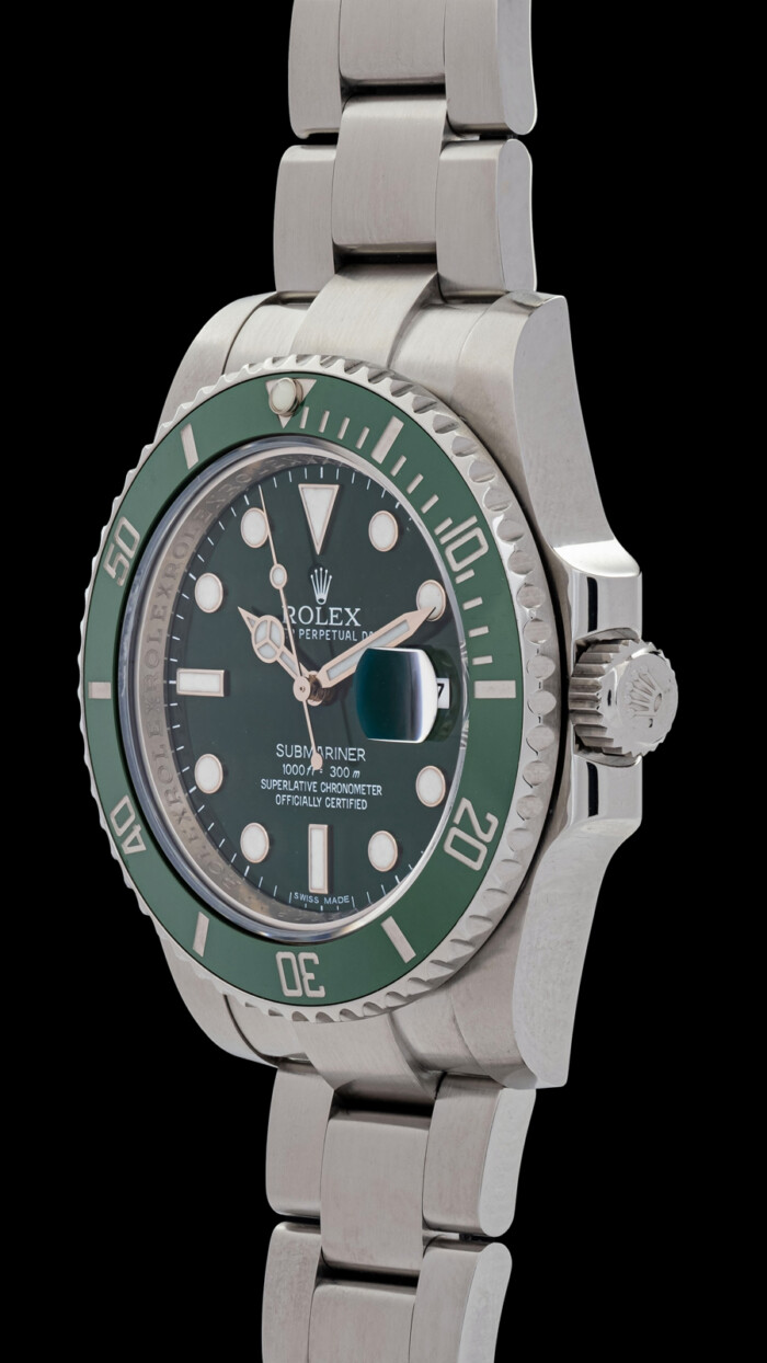 ROLEX SUBMARINER 116610LV HULK GARANZIA ITALIANA - immagine 3
