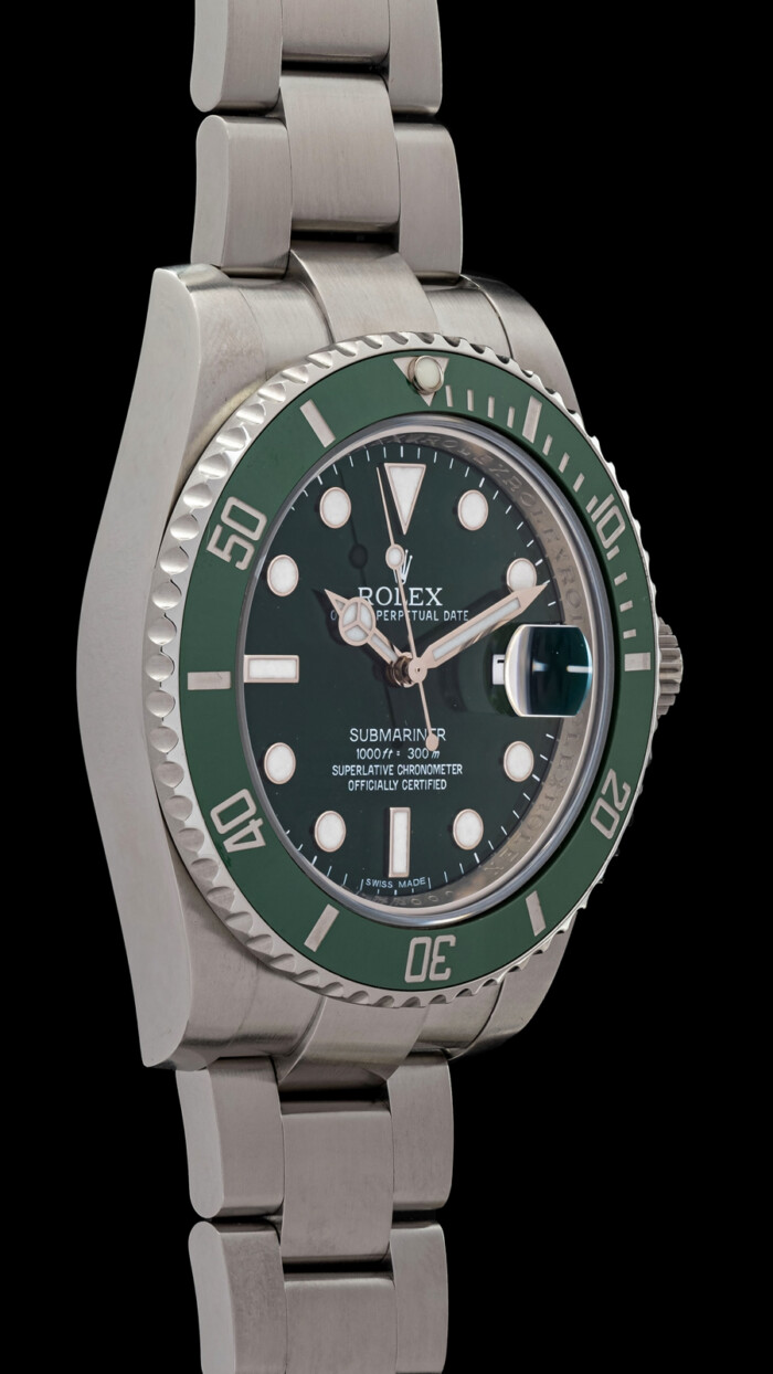 ROLEX SUBMARINER 116610LV HULK GARANZIA ITALIANA - immagine 4