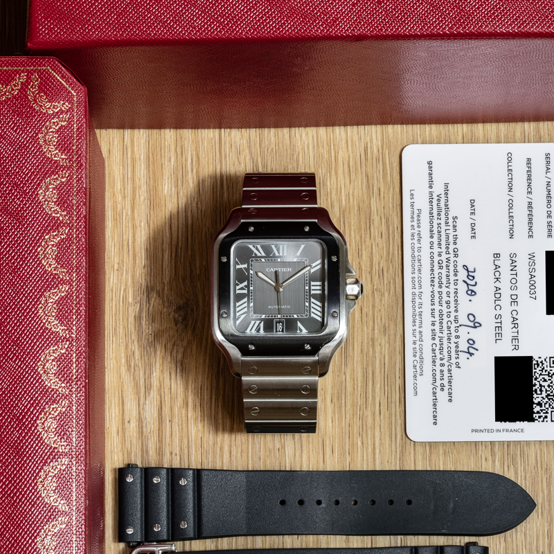 CARTIER SANTOS WSSA0037 FULL SET