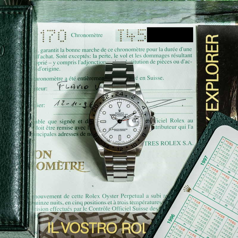 ROLEX EXPLORER II 16570 FULL SET GARANZIA ITALIANA