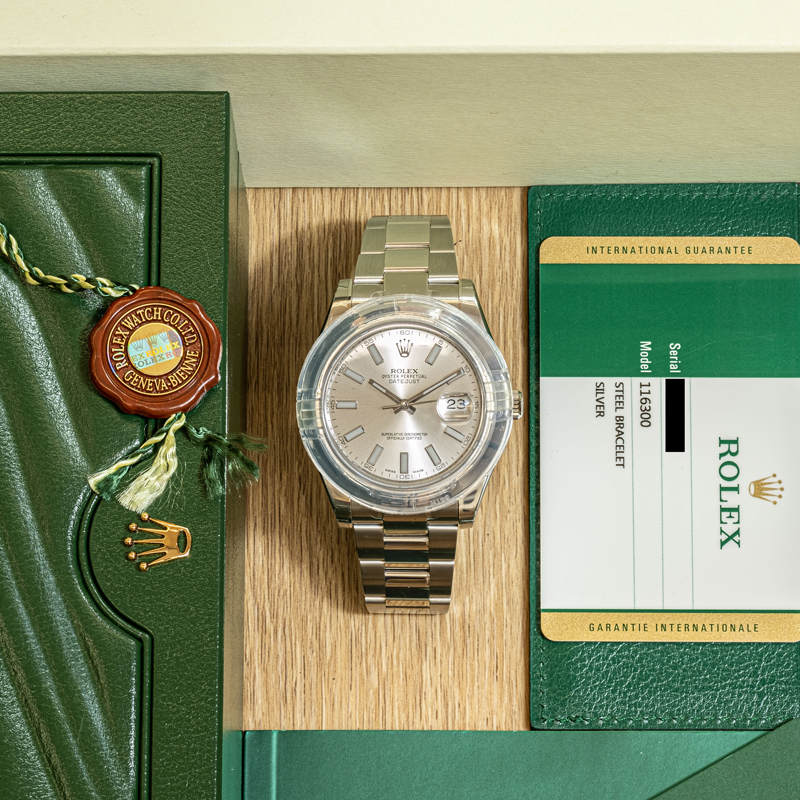 ROLEX DATEJUST 126300 FULL SET GARANZIA ITALIANA