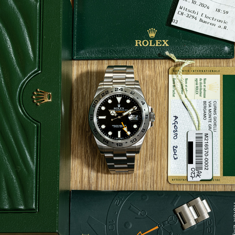 ROLEX EXPLORER II 216570 GARANZIA ITALIANA