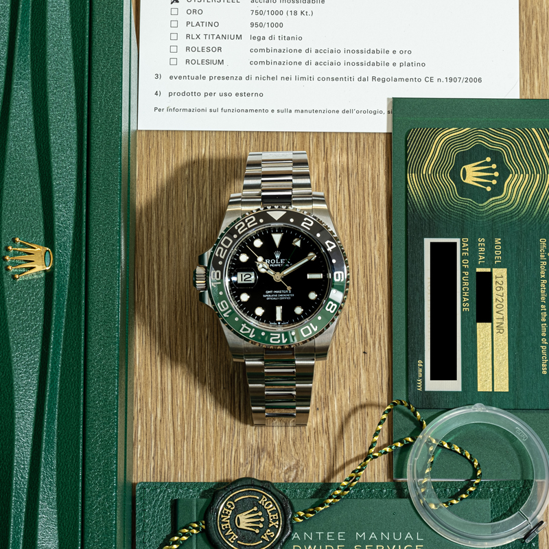 ROLEX GMT-MASTER II 126710VTNR NEW 10/2026